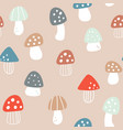 seamless pattern with hand drawn colourful vector image vector image
