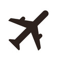 plane icon vector image