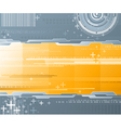 abstract background - futuristic high tech design vector image