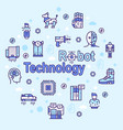 ai color linear icons set vector image
