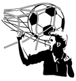 goal vector image