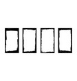 grunge frames for stories and social network media vector image