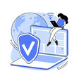 vpn access abstract concept vector image vector image