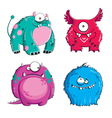 monsters vector image
