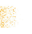 vintage gold heart confetti great design for any vector image vector image
