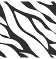monochrome waves pattern vector image vector image