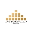 pyramid vector image vector image