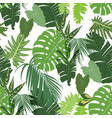 seamless tropical pattern vector image
