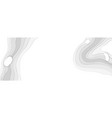 paper shape background 3d topography white vector image vector image