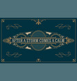 royal logo design template decoration vector image vector image