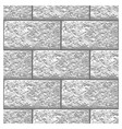 white marble brick seamless pattern vector image