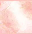 abstract pink liquid watercolor background vector image