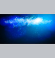 sunshine with sparkle and dust on sky vector image