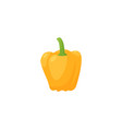 yellow bell pepper cartoon vector image vector image