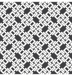 Seamless pattern of intersecting letters H Vector Image