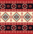 ethnic seamless pattern geometric design vector image