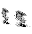 danger hurricane vector image vector image