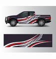 racing background for vinyl wrap and decal vector image vector image