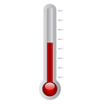 thermometer vector image