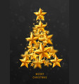 christmas and new years red background vector image