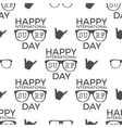 surfing day pattern design summer seamless vector image vector image