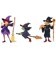 three witches vector image vector image