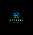 letter logo vector image vector image