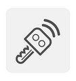 car key icon vector image