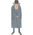 ruffian cartoon vector image vector image