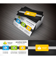 business infographic vector image vector image