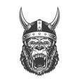 angry gorilla in monochrome style vector image