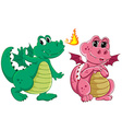 dragons vector image vector image