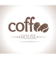 logo coffee vector image vector image