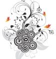 background flower vector image