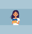 peace for ukraine conceptual vector image vector image