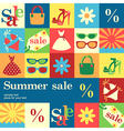 summer sale vector image vector image