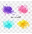 watercolor blot for your design vector image