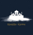 ramadam kareem poster vector image vector image