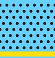 seamless retro texture polka dots vector image vector image