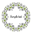leaves decoration vector image