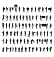 business people set vector image