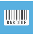 barcode icon vector image vector image