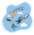searching for opportunities vector image