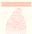 sweet card vector image vector image