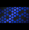 blue metal texture background vector image vector image