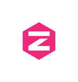 z letter-logo-design vector image