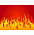 fire background vector image