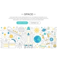 elegant thin line flat modern design open vector image vector image