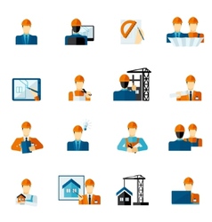 Engineer concept icon Royalty Free Vector Image