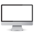 computer display blank vector image